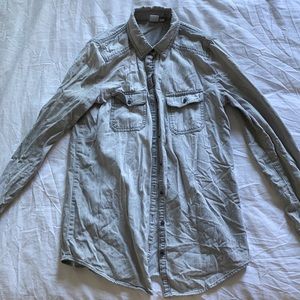 BP Button up Gray Chambray ❌SOLD❌